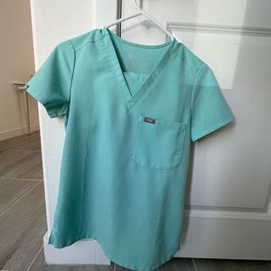 Figs Scrub Set Aqua XS